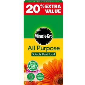 Miracle-Gro All Purpose Plant Food 1kg + 20% Extra Free