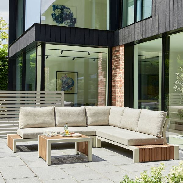 Norfolk Leisure - Pullover Corner Lounge Set - Garden Furniture