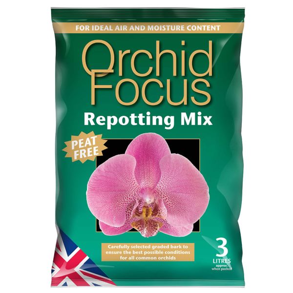 Orchid Focus Repotting Mix 3 Litres