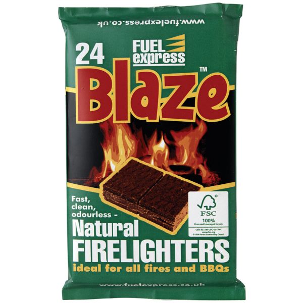 Natural Firelighters - 24 Block