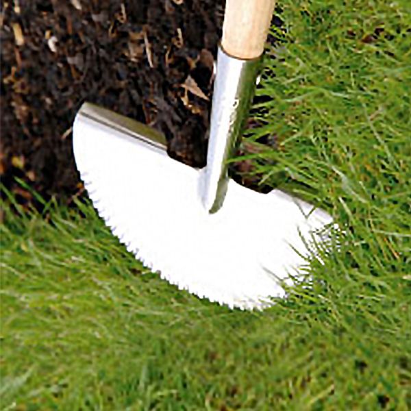 RHS Stainless Steel Half Moon Lawn Edger | Cultivating | Squire's