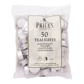 White Tealights - 50 Bag