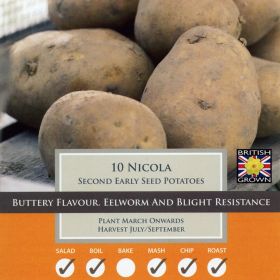 Nicola Seed Potatoes - Taster Pack