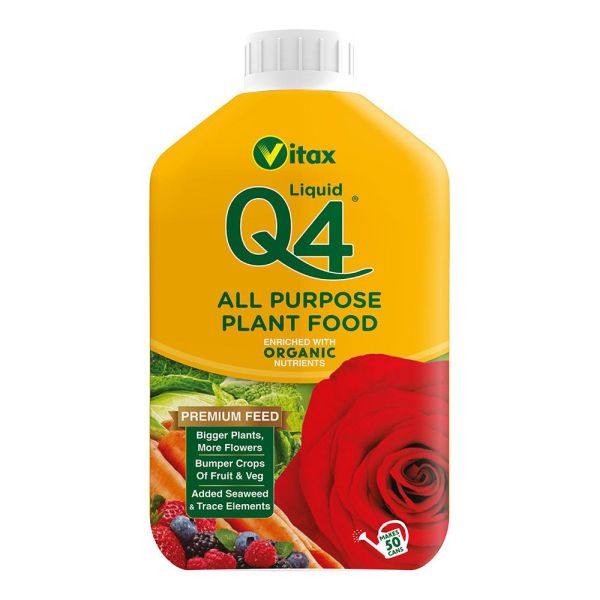 Vitax Q4 All Purpose Liquid Plant Food 1 Litre