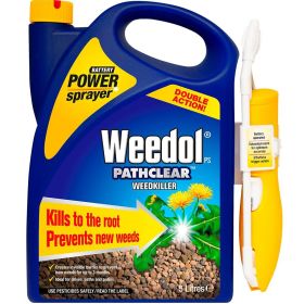 Weedol Pathclear Battery Powered  Sprayer 5 Litre