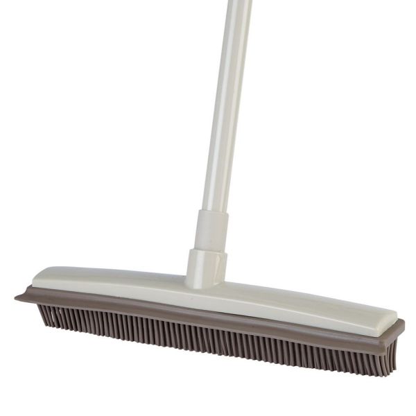 Clean Sweep Rubber Broom