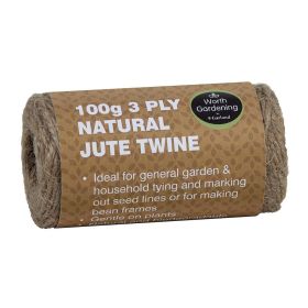 3 Ply Natural Jute Twine 100g