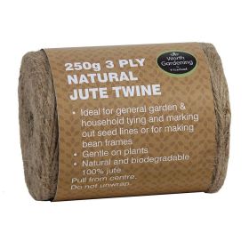 3 Ply Natural Jute Twine 250g