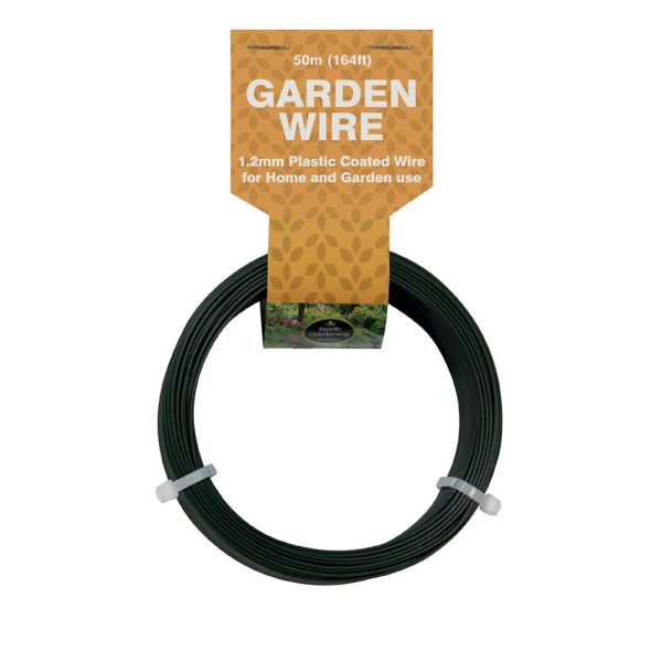 1.2mm Garden Wire Plastic Coated - 50m
