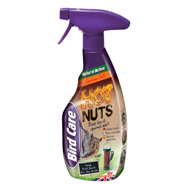 Squirrel Repellent - Hot Nuts - Spray 750ml