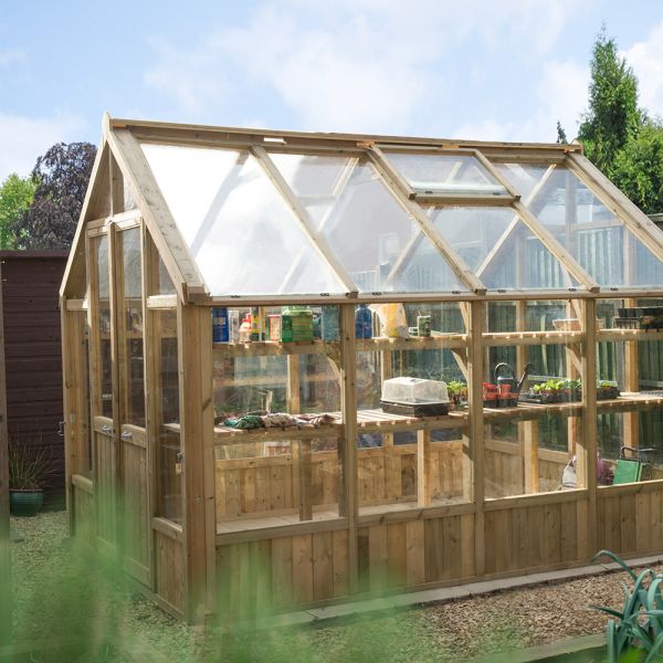 Direct - Vale Greenhouse - 10' x 8' with Installation
