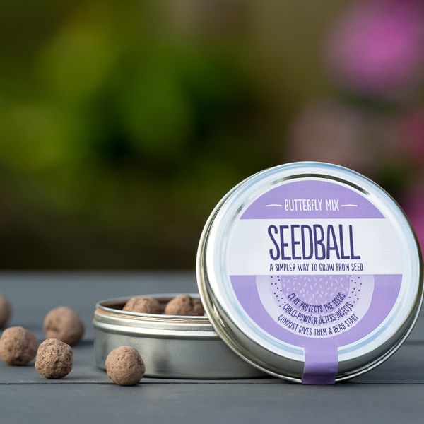 Butterfly Mix Seedball Tin