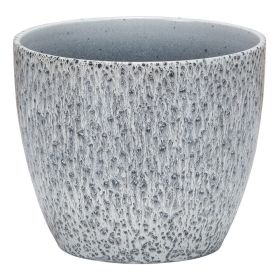 Black Spirit Grey Indoor Pot Cover 14cm