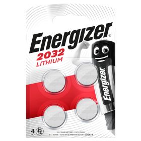Energizer CR2032 Lithium - Pack of 4 Batteries