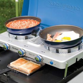 Campingaz Xcelerate 400 ST Double Burner Camping Stove with Toaster