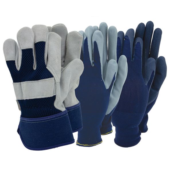 Triple Pack Gloves with Rigger