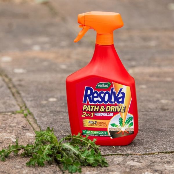 Resolva Path & Drive Weedkiller - Ready To Use - 1 Litre