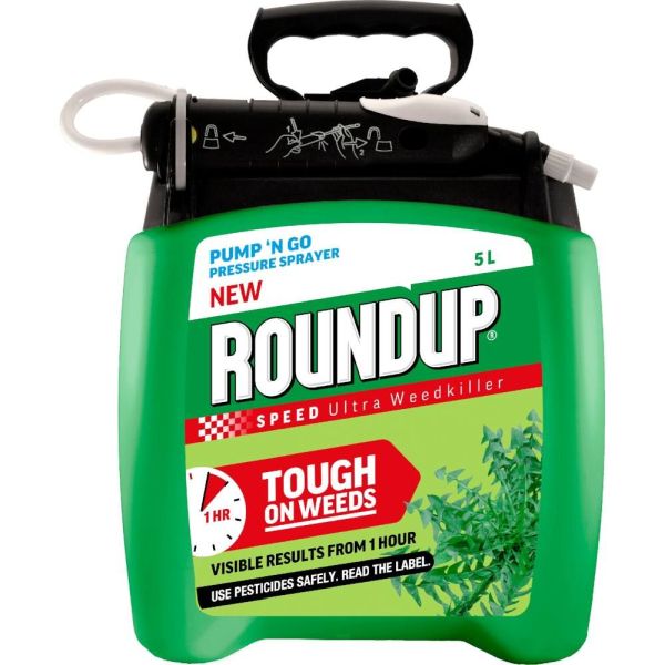 Roundup Speed Ultra Pump n' go Weed killer 5 Litre