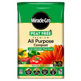 Miracle-Gro All Purpose Organic Peat Free Compost 40 Litre