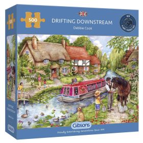Gibsons Drifting Downstream 500pc Jigsaw Puzzle