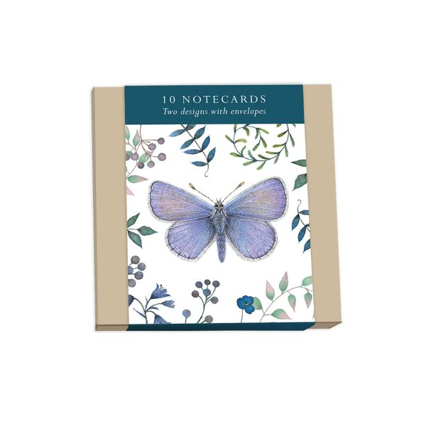 Notecard Pack Vintage Garden - Butterflies