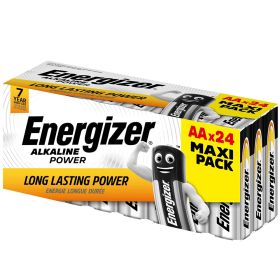 Energizer AA Alkaline Power - Pack of 24 Batteries