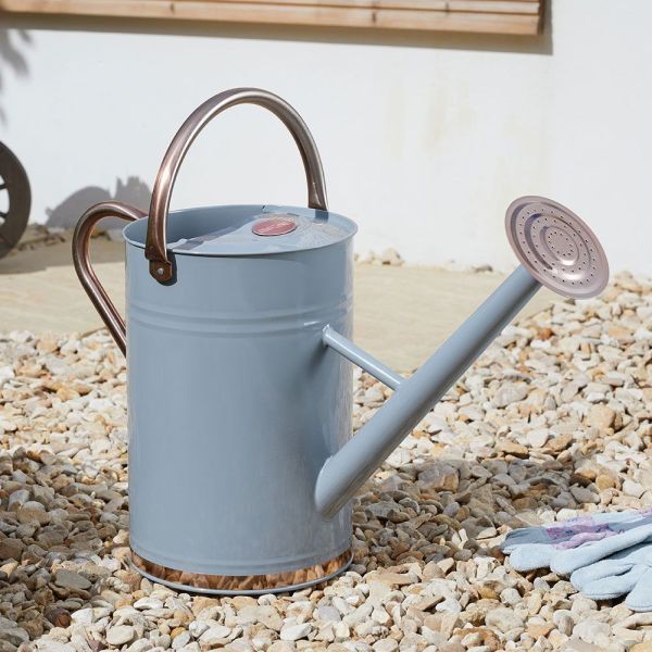 Metal Watering Can 9 Litres - Slate