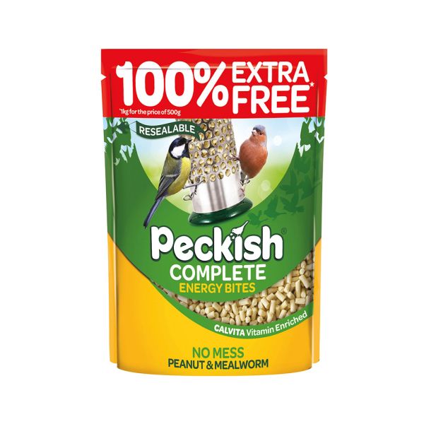 Peckish Complete Energy Bites 500g + 100% Free