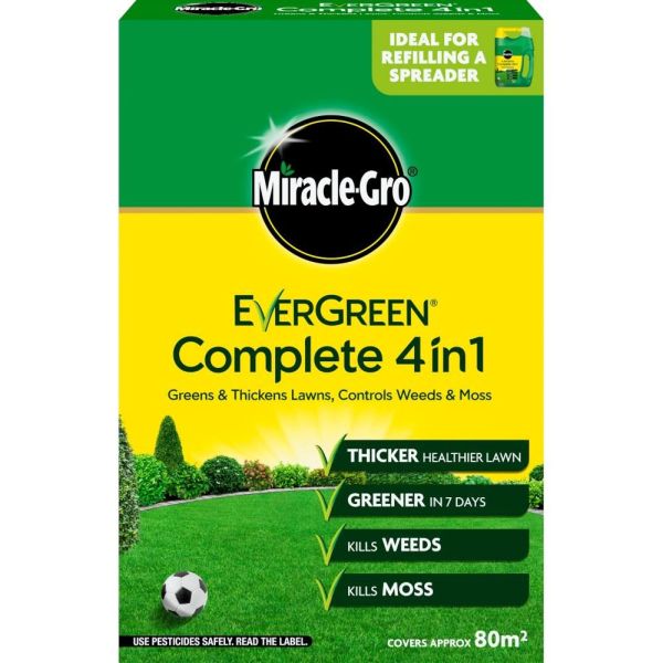 Miracle Gro Evergreen Complete 4 in 1 80sqm