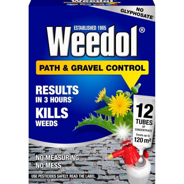 Weedol Path & Gravel Concentrate 12 Tubes