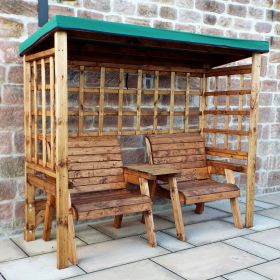 Charles Taylor - Grand Henley Arbour Green Roof - Garden Furniture