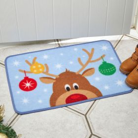 Merry Rudolph Doormat 40cm x 60cm