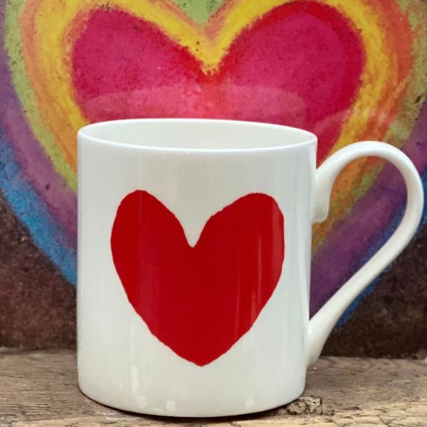 Big Heart - Red Mug