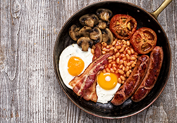 A Squire's Full English Breakfast